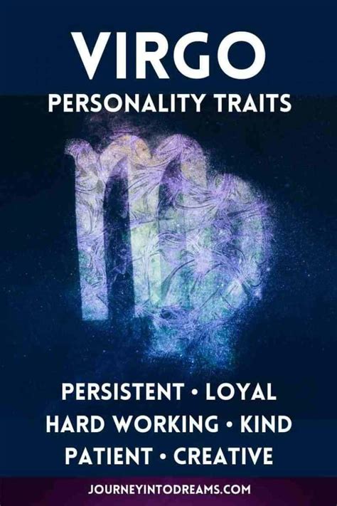 Virgo Personality Traits And Characteristics Profile Journey Into Dreams