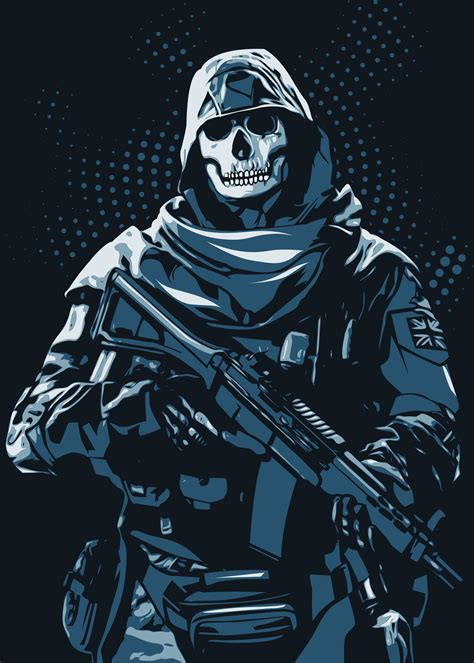 Mara X Ghost Cod Call Of Duty Modern Warfare 2019 3d Models Cod Mw