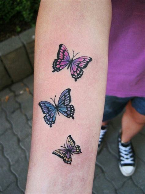 Butterflies Tattoo On Arm Tattoos Pinterest