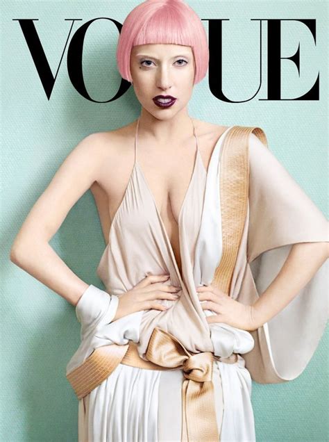 Lady Gaga For Vogue Us March 2011 By Mario Testino Lady Gaga