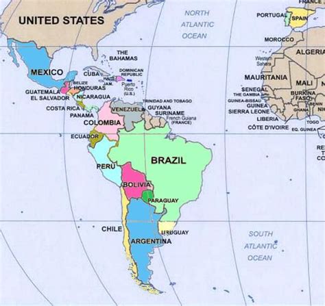 Mapa De Los Paises Hispanohablantes Devosma