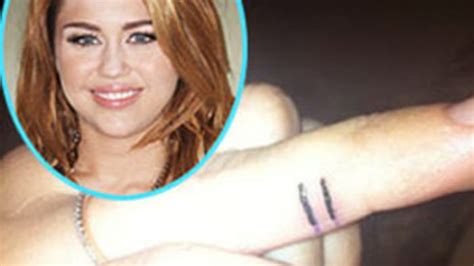Miley Cyrus Body Art Sparks Gay Rights Debate On Twitter Rolling Stone