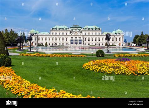 The Oberes Belvedere Summer Palace Of Prince Eugene Of Savoy Vienna