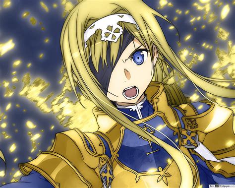 Sword Art Online Alicization Integrity Knight Alice Zuberg Alice Synthesis Thirty Hd