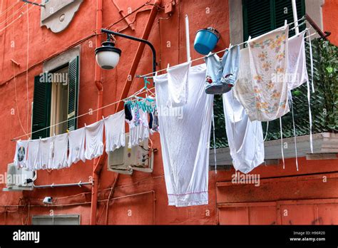 Street Scene In Quartieri Spagnoli Naples Italy Stock Photo Alamy