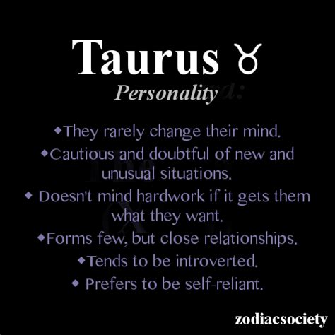 Taurus Personality Taurus Traits Taurus Zodiac Facts Taurus Quotes