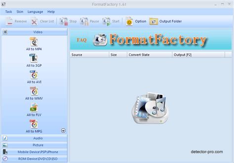 Download program Freeware: โปรแกรมแปลงไฟล์ FormatFactoryFull