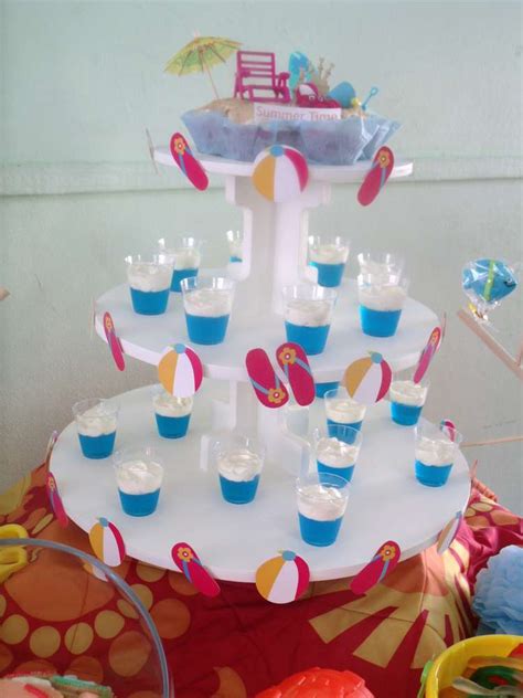 Beach Theme Party Graduationend Of School Party Ideas