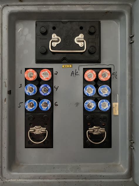Few Questions About This Old Fuse Panel Relectricians
