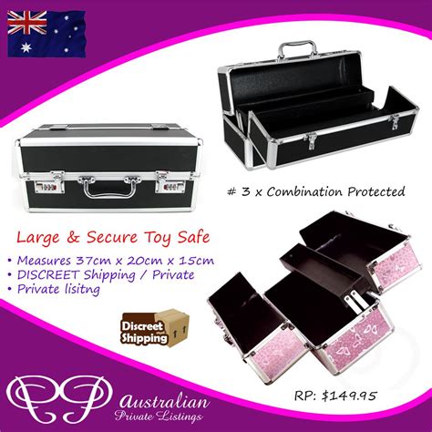 Large Locking Toy Box For Adults To Store Personal Vibrators Uni Sex