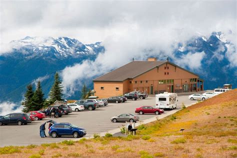 Hurricane Ridge Visitor Center In Olympic National Park Olympic