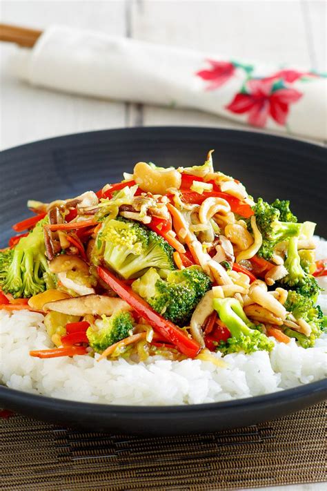 Asian Vegetable Stir Fry Recipe Asian Vegetables Food Recipes
