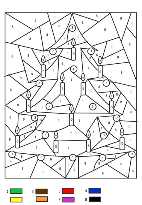 Coloriage Magique Noel Maternelle À Imprimer  Coloriage magique