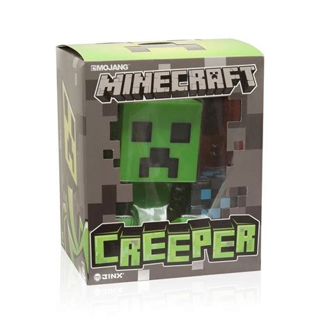 Jinx Minecraft Creeper 6 Inch Vinyl Action Figure With Diamond Ore