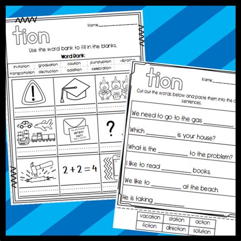 Tion Worksheets Made By Teachers