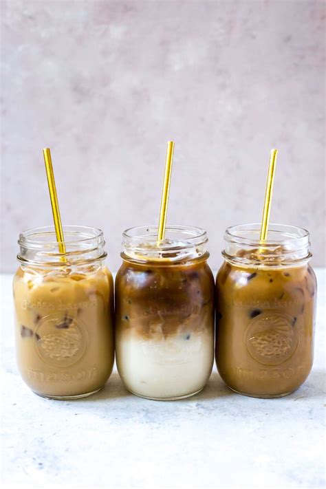 3 Iced Coffee Recipes Caramel Vanilla And Mocha The