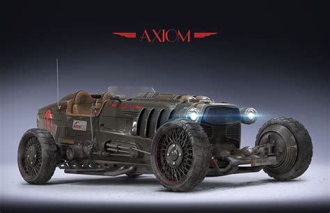 Artstation Axiom Mk I Igor Sobolevsky Futuristic Cars Concept
