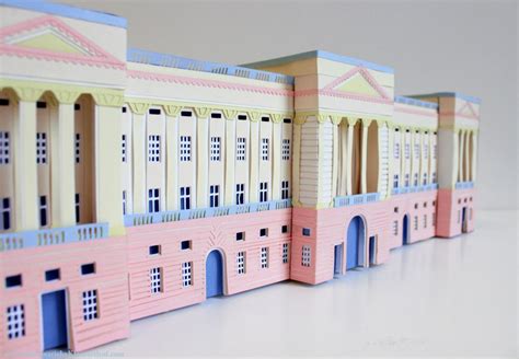 Buckingham Palace Paper Model By Annemarieke Kloosterhof Paper Models