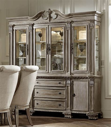Enjoy free shipping & browse our great selection of china & curio your china cabinets have to strike a tough balance between showing off your finer pieces, and. White Wash Wood Dining Table|White Wash Dining Room ...