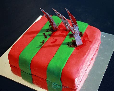 My Freddy Krueger Cake Scary Cakes Horror Cake Cool Cake Designs
