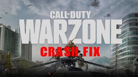 Call Of Duty Warzone Crash Fix Tutorial Youtube