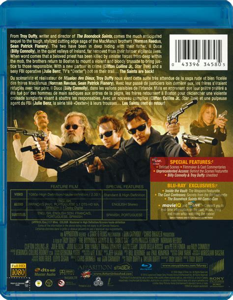 The Boondock Saints Ii All Saints Day Blu Ray Bilingual On Blu