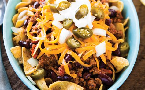 Game Day Frito Pie With Slow Cooker Chili Con Carne