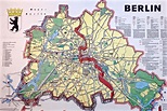 Berlin Wall Map | Kalter krieg propaganda, Berlin karte, Berliner mauer ...