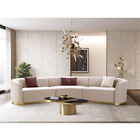 High Quality Home Furniture Modular Leather Lobby Sofa Set Furniture