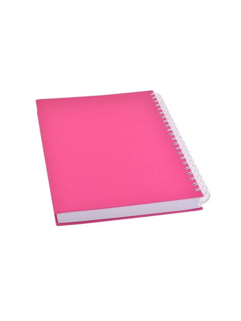 Square Wire Notebook 200 Sheets A4 Hard Cover Colors