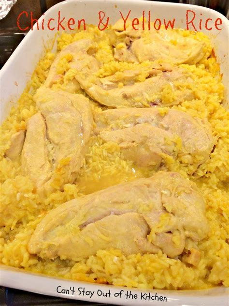 15 Recipes For Great Baked Chicken And Yellow Rice Easy Recipes To