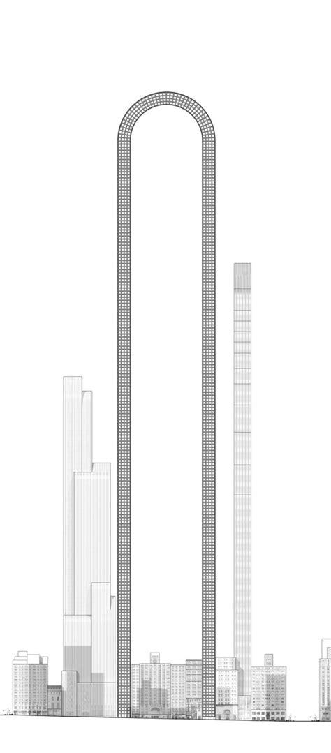 The Big Bend Imagines The Worlds Longest Skyscraper For Billionaires