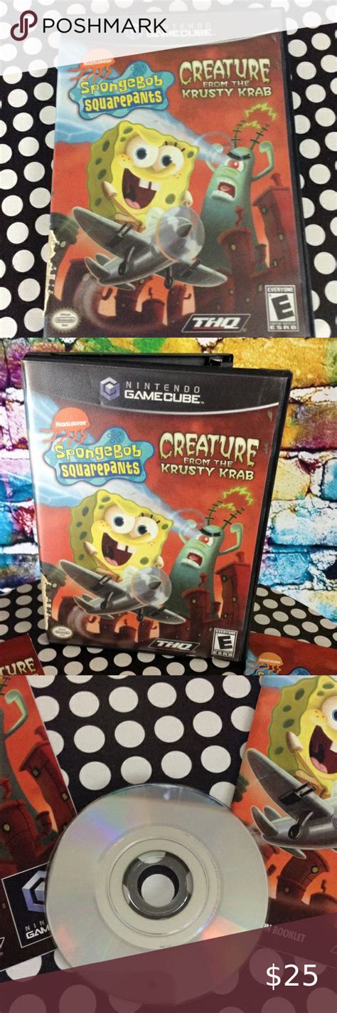 Spongebob Squarepants Creature From The Krusty Krab Game Nintendo