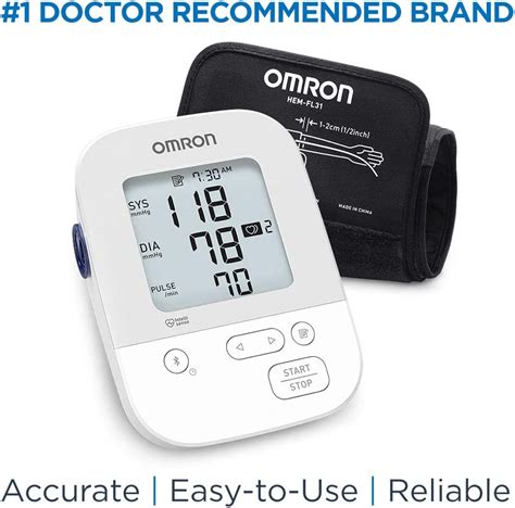 Omron Healthcare Silver Wireless Upper Arm Blood Pressure Monitor
