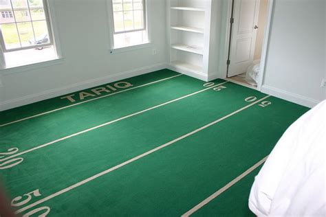 Turf carpet enjoy your pocket of greenery right beside your home turf carpet the legate carpet grass allows you to enjoy your garden all year round. Football Field Carpeting In A House Installed By ATC ...