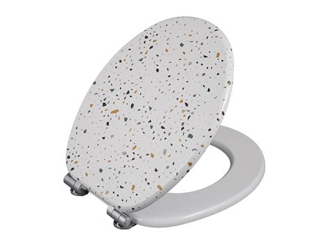 Suppliers Of Bofan Mdf Uv Printed Color Dot Pattern Wc Toilet Seat