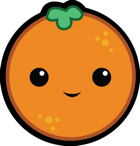 Cartoon Orangepng 900×938 Cute Kawaii Drawings Fruit Cartoon