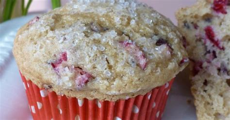 Here we take healthy ingredients, combine them in a mug and before you know it you have a hot fresh muffin ready to enjoy. Gluten Free Recipe Makeover - Cranberry Vanilla Muffins | Once A Month Meals