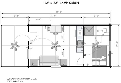 Over a year ago i drew a design for a 12×24 cabin but never finished the plans. Derksen Cabins Floor Plan | Joy Studio Design Gallery ...