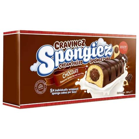 Spongiez Cream Filled Chocolate Covered Cake5 Pack Santikos Foods