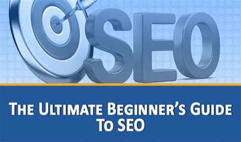 The Ultimate Beginner S Guide To SEO Infographic Visualistan