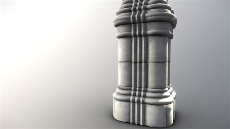 Stone Pillar Download Free 3d Model By Chris Sweetwood Chrissweetwood C775885 Sketchfab