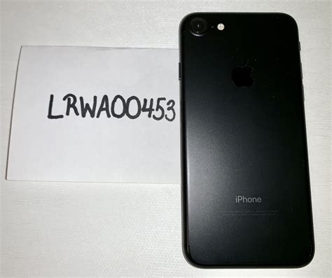Apple Iphone 7 Atandt Black 128gb A1778 Lrwa00453 Swappa