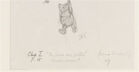 eh shepards original winnie  pooh drawings