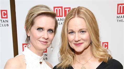 Cynthia Nixon And Laura Linney At The Opening Of The Little Foxes Vogue
