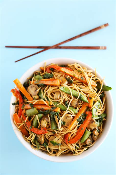 Unfortunately, it's not exactly the healthiest option and is usually packed with oil and sometimes even the controversial msg. Easy Vegetable Lo Mein - The Comfort of Cooking