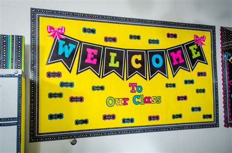 Chalkboard Brights Classroom | Preschool bulletin ...