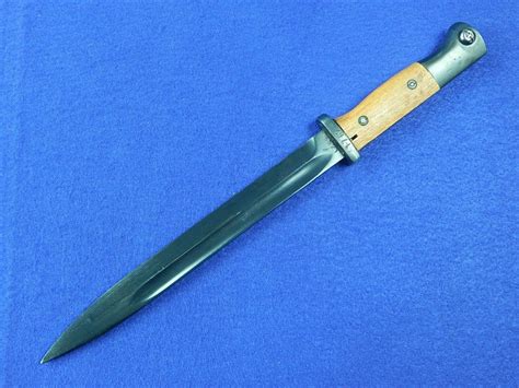 German Germany Ww2 Mauser K98 Bayonet Knife Post War Reissued W Scabb