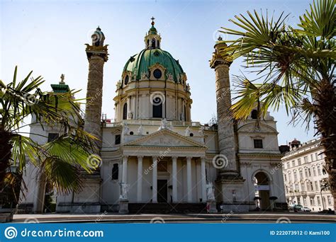 Karlskirche In Downtown Vienna Editorial Photography Image Of Culture