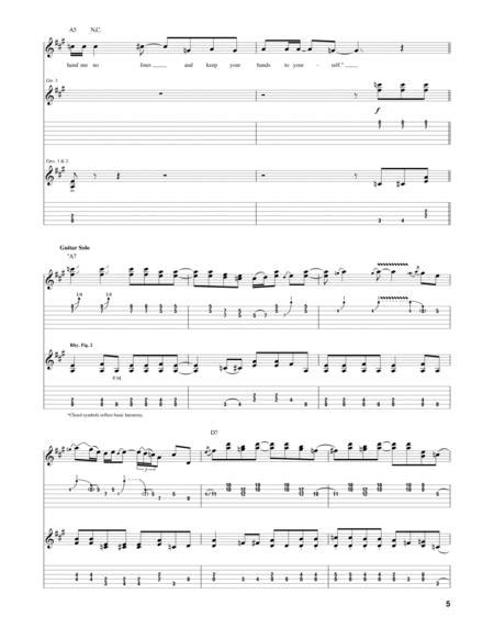 Keep Your Hands To Yourself By Digital Sheet Music For Guitar Tab